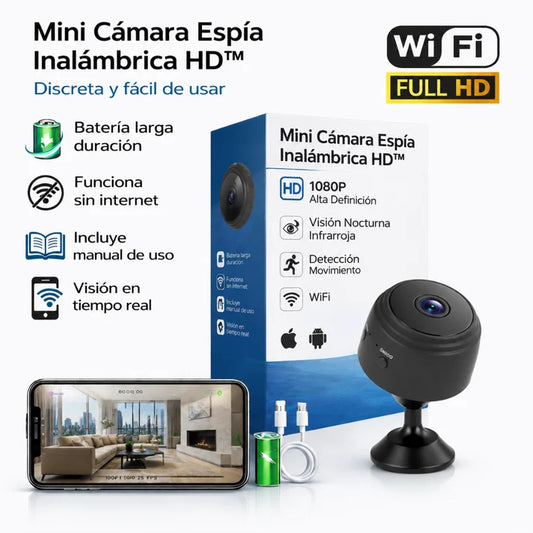 Mini Cámara de Seguridad HD